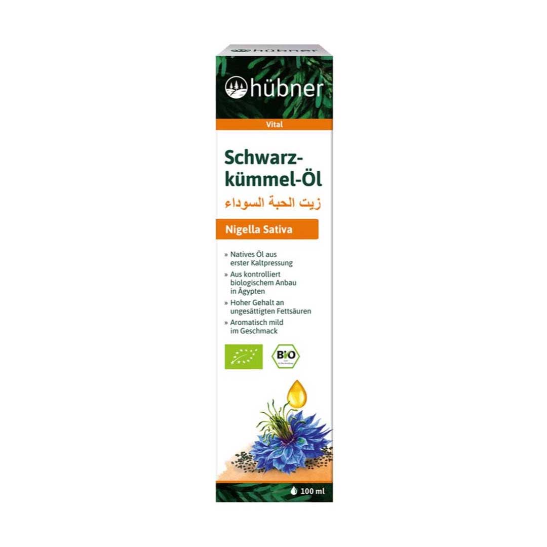 Hübner® Olio di Cumino Nero Biologico (Nigella Sativa L.)