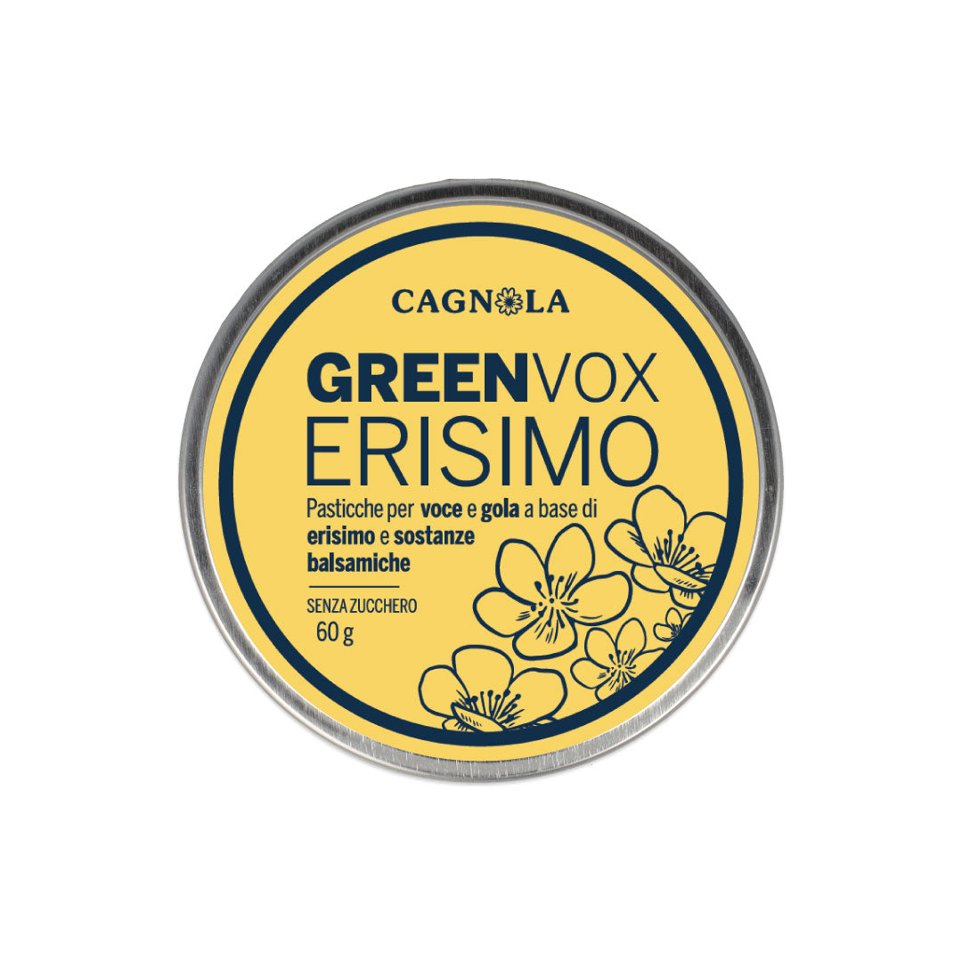 GREENVOX ERISIMO | pasticche voce e gola