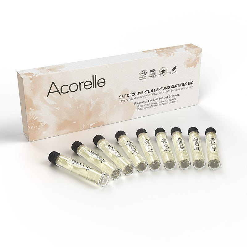 Acorelle Discovery Gift Set - 9 Profumi Emozionali Bio